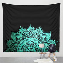 Wall Tapestry - Mandala Black