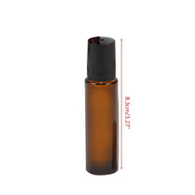*Equipment - Essential Oil Roller Bottle - 10ml Amber Glass