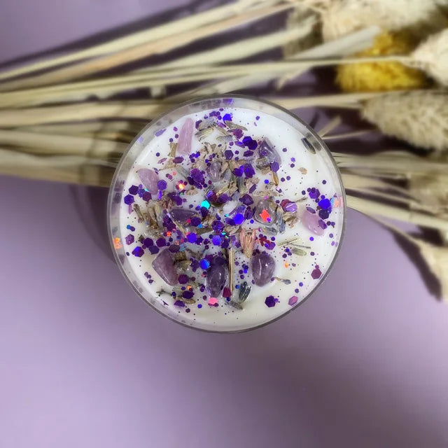 Mini Crystal & Flower - Tealight Candles