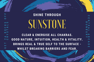 Sunstone - Tumbled Stone