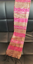 Scarf - Silk Striped - Handmade
