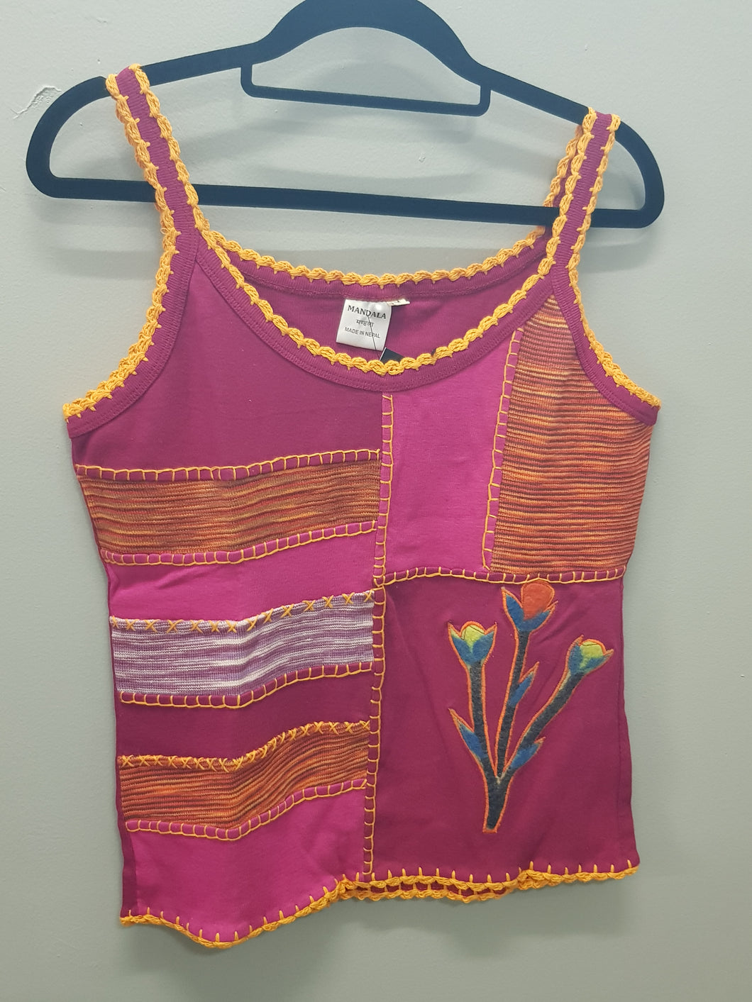 Singlet - Patchwork Flowers