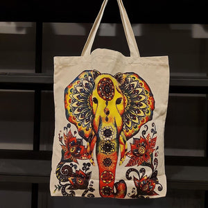 Tote Bag - Lotus Elephant