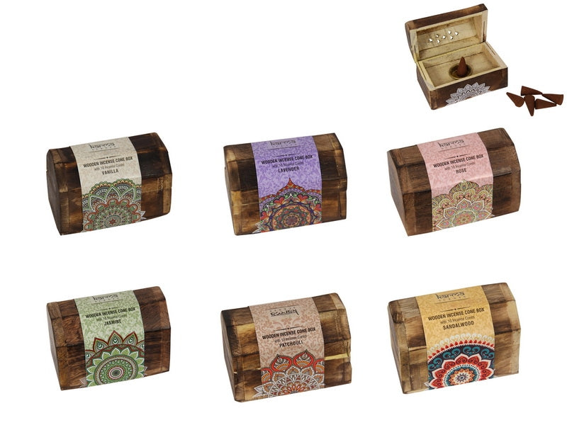 KARMA SCENTS - Incense box inc cones