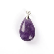 Natural Stone Water Drop Pendants