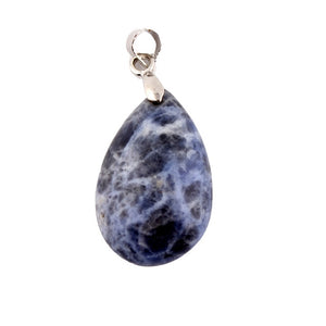 Natural Stone Water Drop Pendants