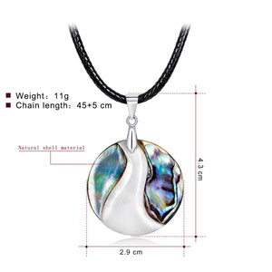 Mother of Pearl -  Teardrop Pendant