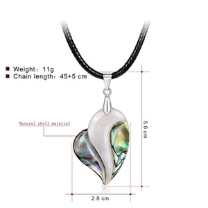 Mother of Pearl -  Teardrop Pendant