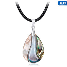 Mother of Pearl -  Teardrop Pendant