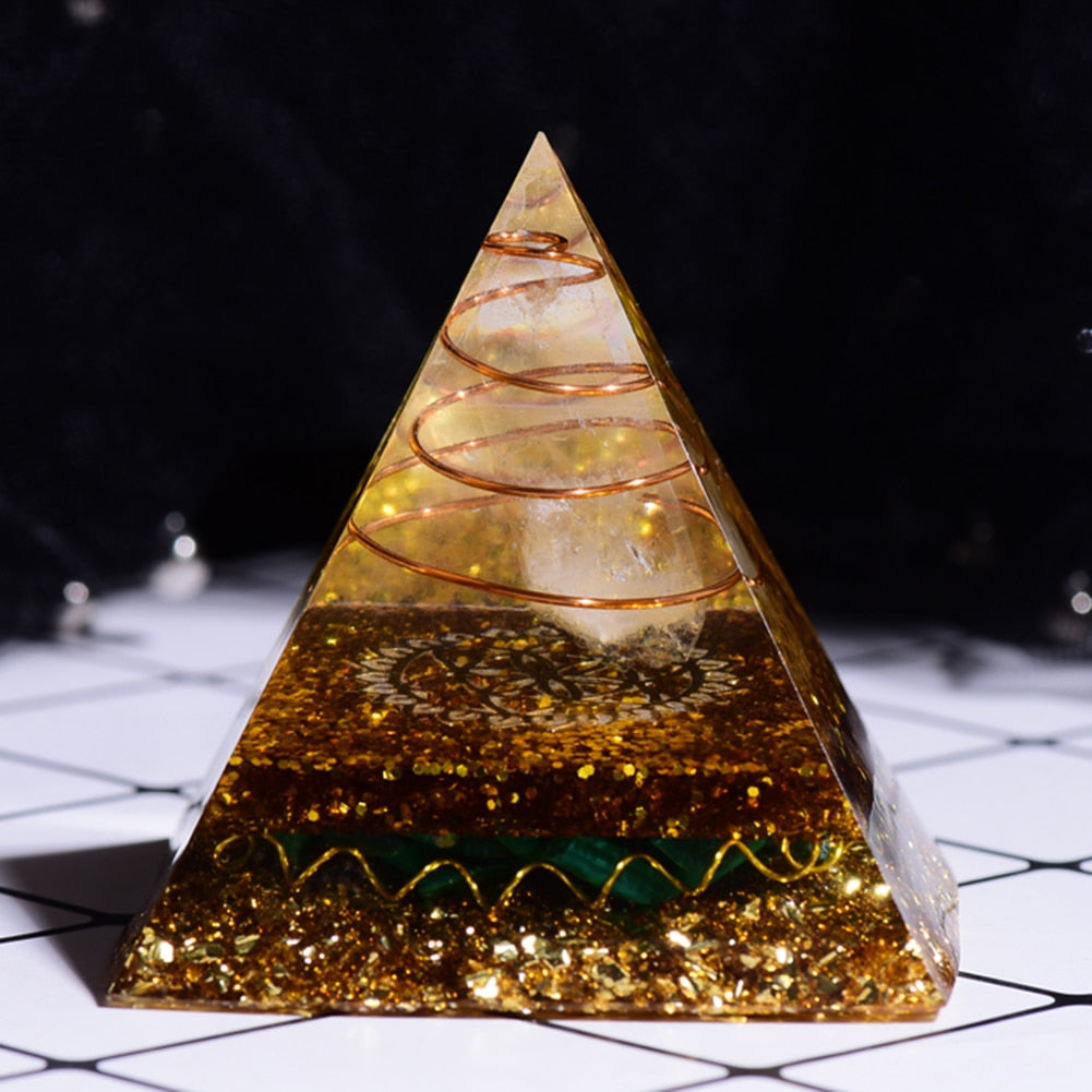 Orgone Pyramid - Various Stone - EMF Protection