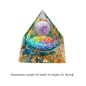 Orgone Pyramid - Various Stone - EMF Protection