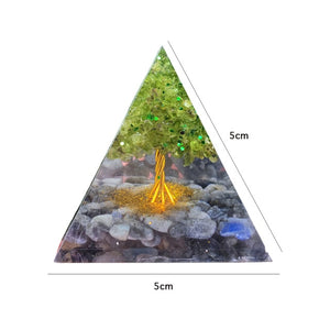 Orgone Pyramid - Various Stone - EMF Protection