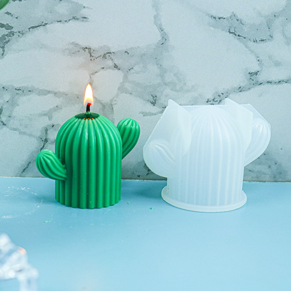 Cactus Candle Mold  - DIY