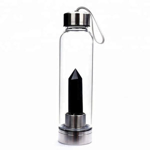 Water Bottle - Natural Gemstone - 550ml